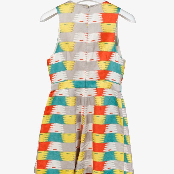 3.1 Phillip Lim Grey Ikat Print Pleated Playsuit - Picture 3 of 11